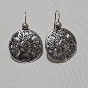 Brighton filigree Circle Earrings‎